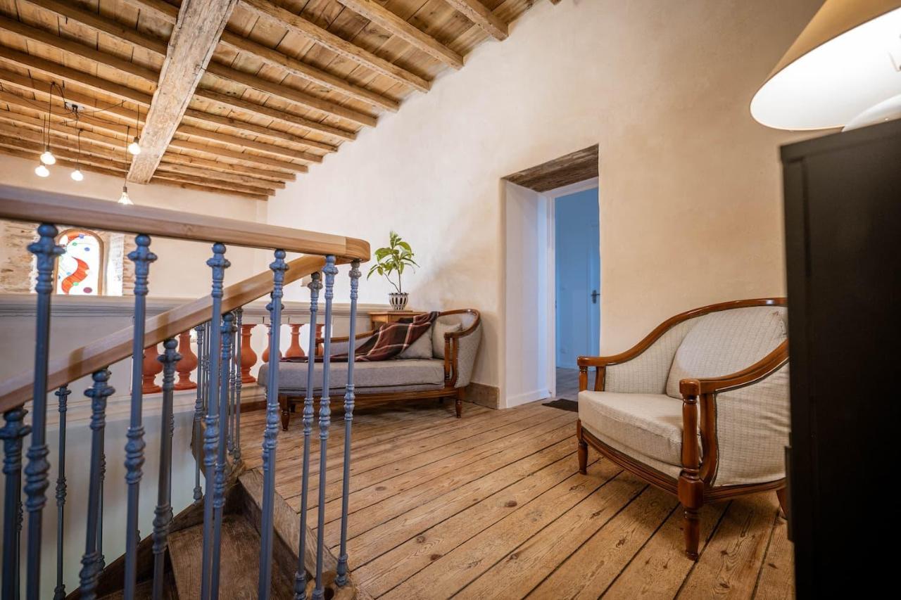Chambres Et Table D'Hotes - Les Jardins De La Longagne Saussenac Bagian luar foto